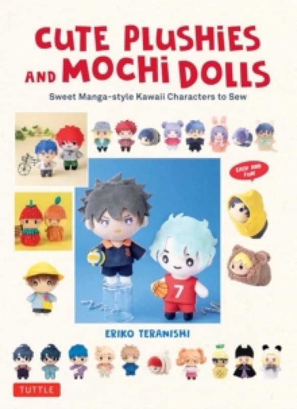 Cute Plushies and Mochi Dolls. Hardback. By Eriko Teranishi Books