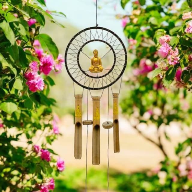 MSL 30CM BUDDHA DREAMCATCHER WINDCHIME