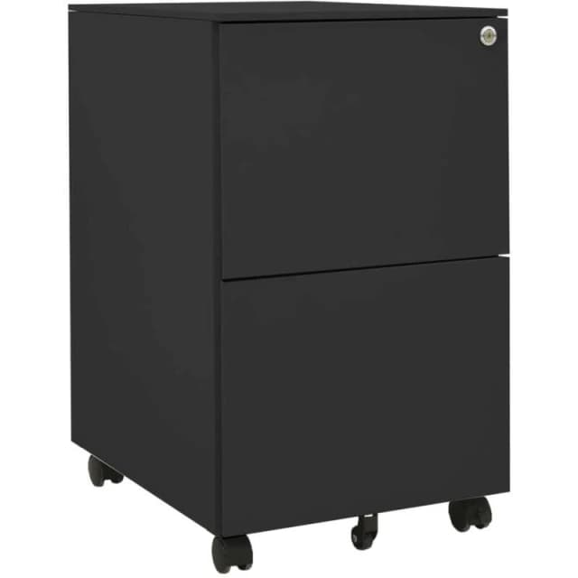 VIDAXL Mobile File Cabinet Anthracite 39x45x67cm Steel Vidaxl 8720286564080