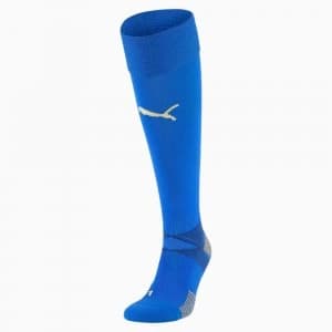 PUMA Italia Mens Home Replica Socks, Power Blue/Peacoat, size 7-9, Clothing