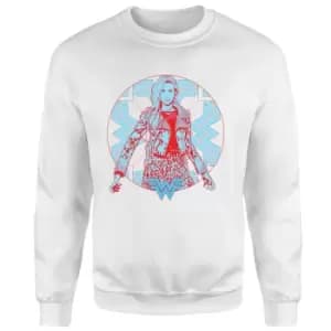 Wonder Woman Core The Cheetah Sweatshirt - White - M