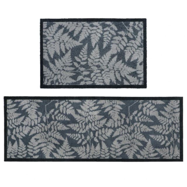 Jvl Mega Machine Washable Doormat And Runner, Fern 01-07-0762