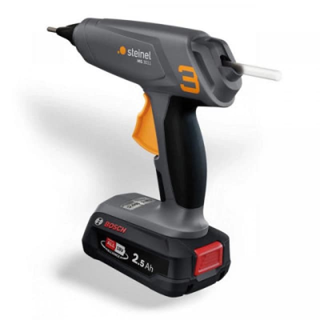 Steinel MOBILEGLUE 3011 18v PowerForAll Cordless Glue Gun MOBILEGLUE 3011 Batteries: 1 x 2.5ah Li-ion