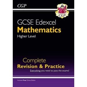 New GCSE Maths Edexcel Complete Revision & Practice: Higher - Grade 9-1 Course (with Online Edition) by CGP Books...