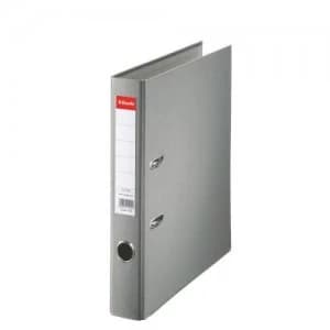 Esselte Essentials Lever Arch File A4 PP 50mm Grey PK25