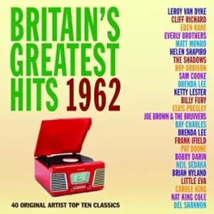Various Artists - Britiains Greatest Hits 1962 CD