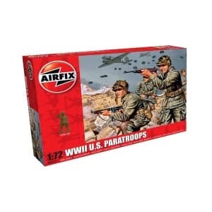 WWII US Paratroops Series 0 1:76 Air Fix Figures