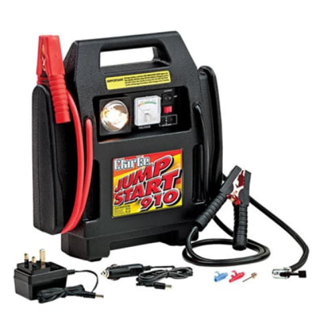 Clarke Jump Starter & Air Compressor 12V 900A Battery Booster Charger Js910