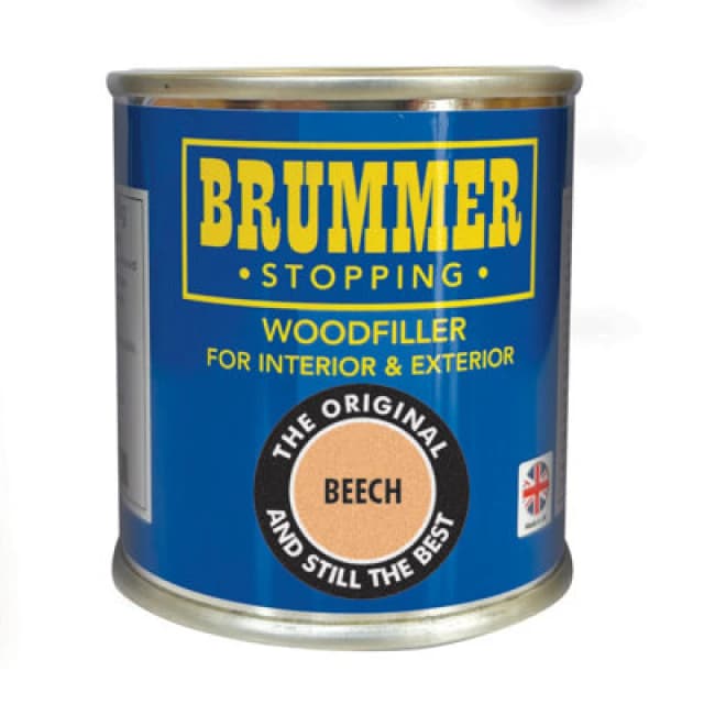 Brummer Wood Filler Beech 250G - The Original And Still The Best