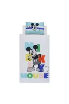 Cotton Mickey Mouse Duvet Cover Set