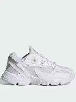 adidas Originals Kids Astir, White/White, Size 10