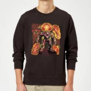 Marvel Avengers Infinity War Hulkbuster Sweatshirt - Black