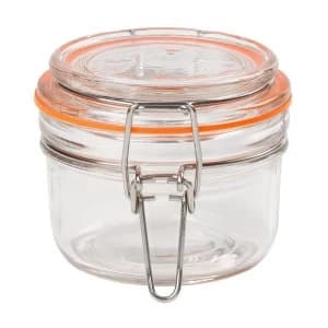 Tala Clip Top Silicone Lid Lever Arm Terrine Jar 150ml Clear