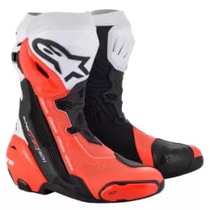 Alpinestars Supertech R Vented 2021 Black White Red Fluo 45
