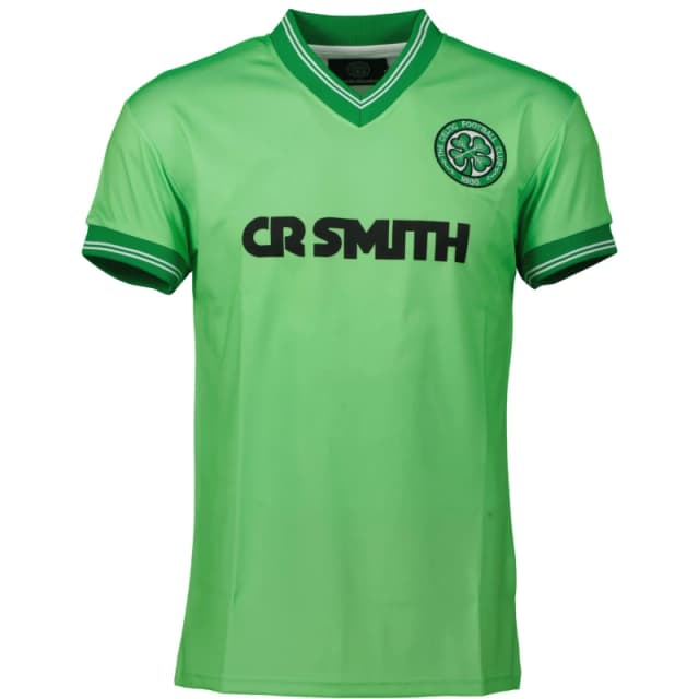 Team Celtic Retro Away Shirt 1984 1986 Adults - Green Green M