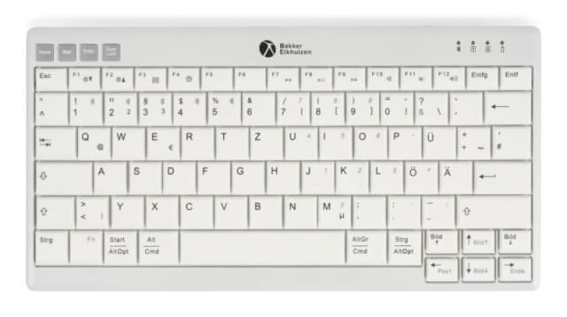 BakkerElkhuizen UltraBoard 950 V2 keyboard Home USB + Bluetooth QWERTY