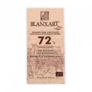 Blanxart Dominica 72% Dark with Almonds 150g