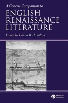 A Concise Companion to English Renaissance Literature by Donna B. Hamilton Paperback