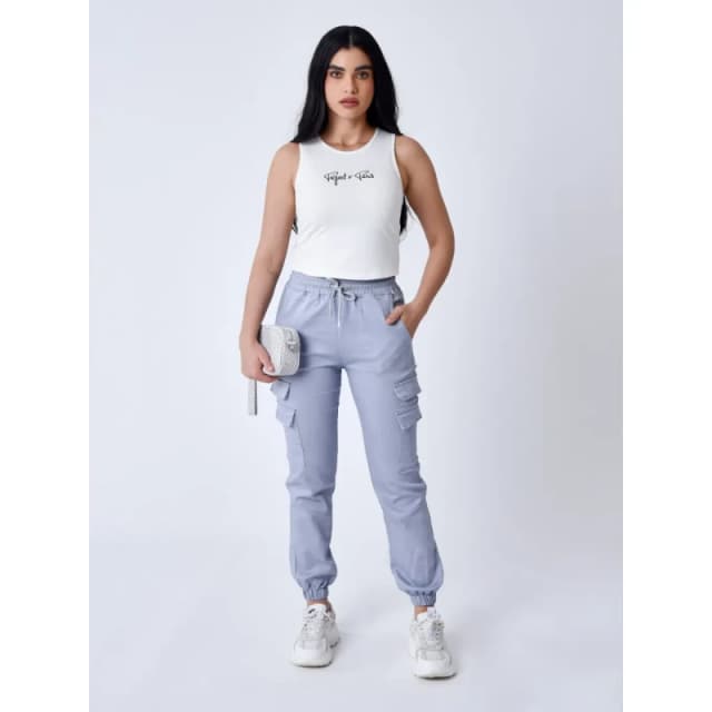 Project X Paris Womens multi-pocket cargo Trousers Project X Paris Bleu Female XS