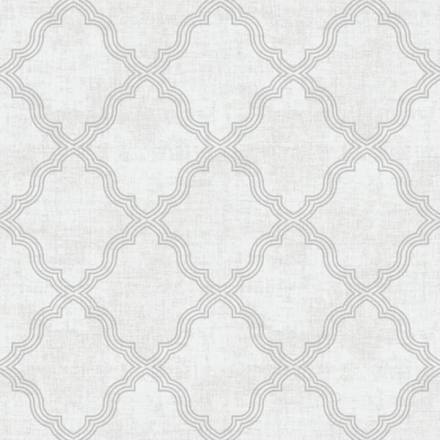 Arthouse Ornate Trellis Wallpaper Grey