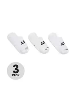 Nike 3 Pack of Everyday Plus Cushioned Socks - White/Black, Size 2-5=S, Women