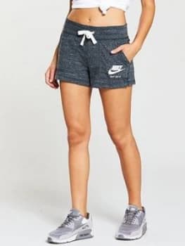 Nike Sportswear Gym Vintage Short Anthracite Anthracite Size L Women
