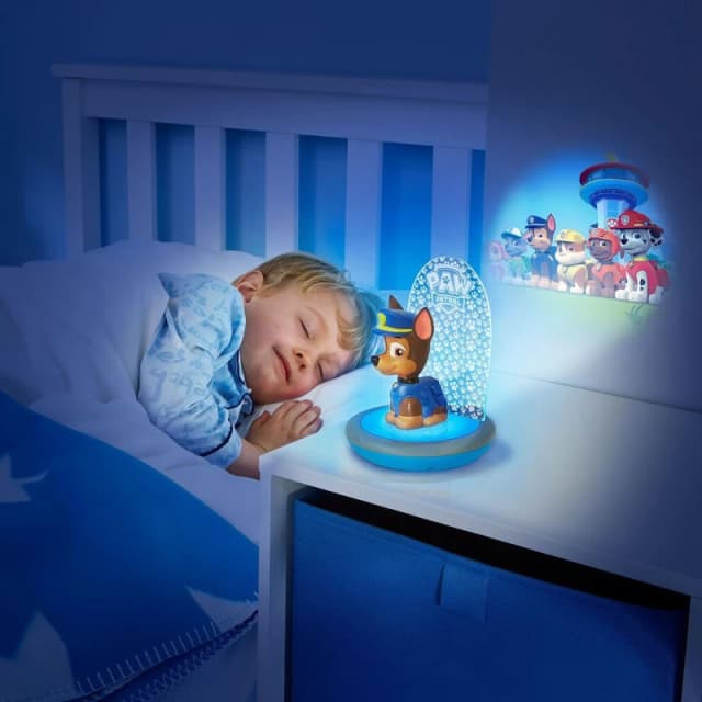 Paw Patrol Chase Magic Go Glow Night Light Kids Bedroom (278Pwp)