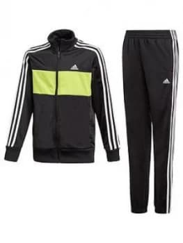 Adidas Boys Tiberio Tracksuit - Black