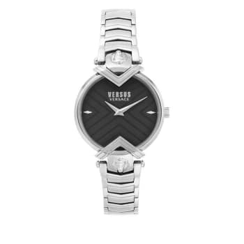VERSUS Versace Versus Mabillon Ii Watch - Silver/Black