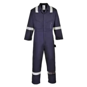 Portwest C814 Iona Cotton Coverall Navy 3XL