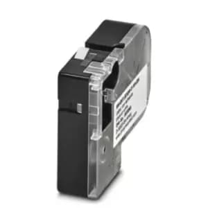 Phoenix Contact 0803963 Label Printer Tape, Black On White, 5.5M