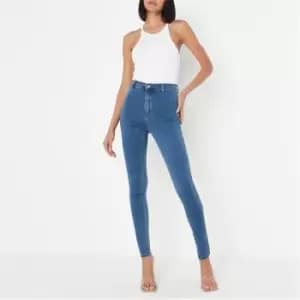 Missguided Tall Recycled Vice Skinny Jeans - Blue