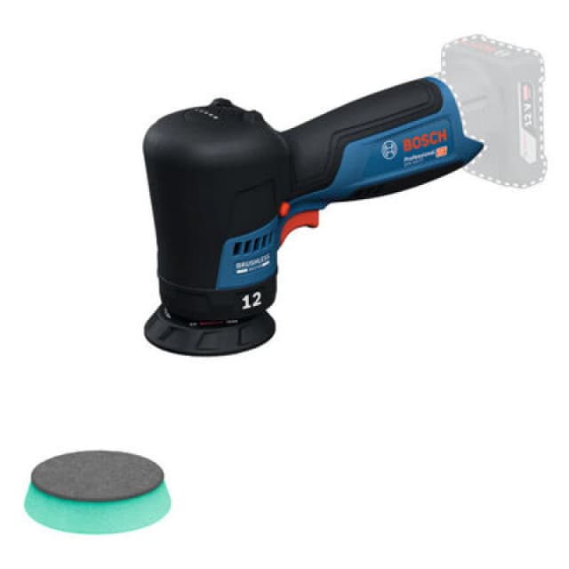 Bosch GPO 12V-77 12v Cordless Spot Repair Polisher 77mm 06019L3000 Batteries: No Batteries
