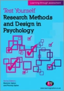 Research Methods and Design in Psychology by Penney Upton Paperback