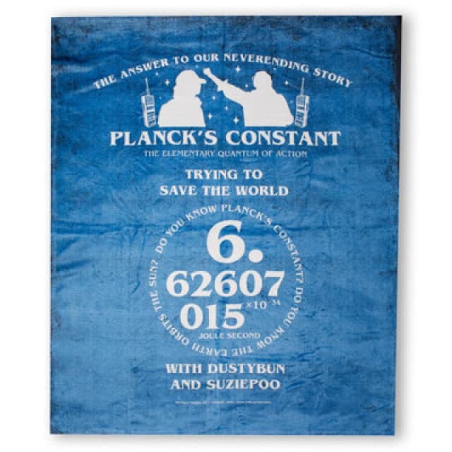 Stranger Things Planck's Constant Fleece Blanket - M