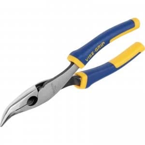 Irwin Vise Grip Bent Long Nose Pliers 200mm