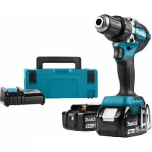 MAKITA DDF484RTJ 18v Drill driver 13mm keyless chuck