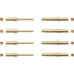 Connector pin AWG min. 26 AWG max. 22 Gold plated