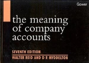 The Meaning of Company Accounts by Walter Reid and David Roderic Myddelton Paperback