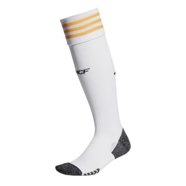adidas Real Madrid Home Socks 2023 2024 Adults - White White 7 - 11