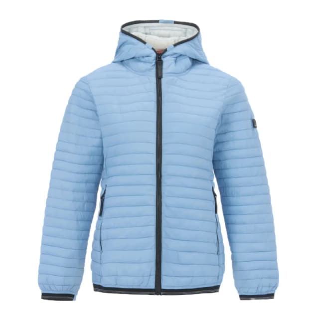 Regatta Womens Rigain Lightweight Quilted Water-Repellent Jacket in Light Blue Size: 10 Light Blue Female 10