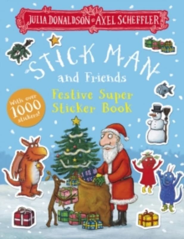 Stick Man and Friends Festive Super Sticker Book Paperback / softback