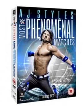WWE AJ Styles - Most Phenomenal Matches - DVD