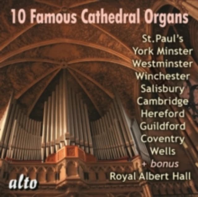 10 Famous Cathedral Organs CD / Album