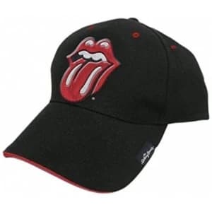 The Rolling Stones Classic Tongue Baseball Cap (Black/Red)