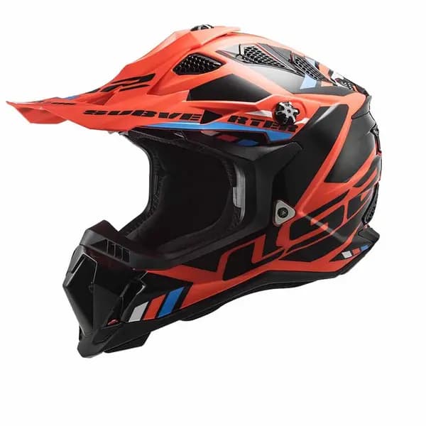 LS2 MX700 Subverter Stomp Fluo Orange Black Offroad Helmet Size XS