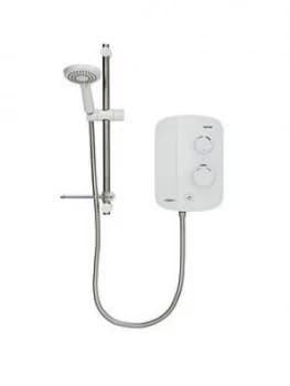 Triton Thermostatic Power Shower Sr ; White