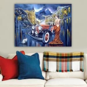 568504798_70100 Multicolor Decorative Canvas Painting