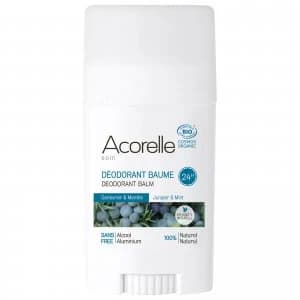 Acorelle Organic Juniper & Mint Deodorant Balm 40g