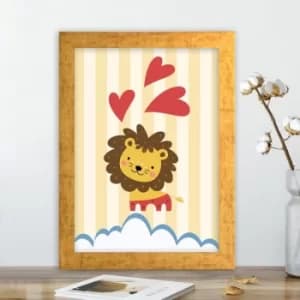 AC5282623694 Multicolor Decorative Framed MDF Painting